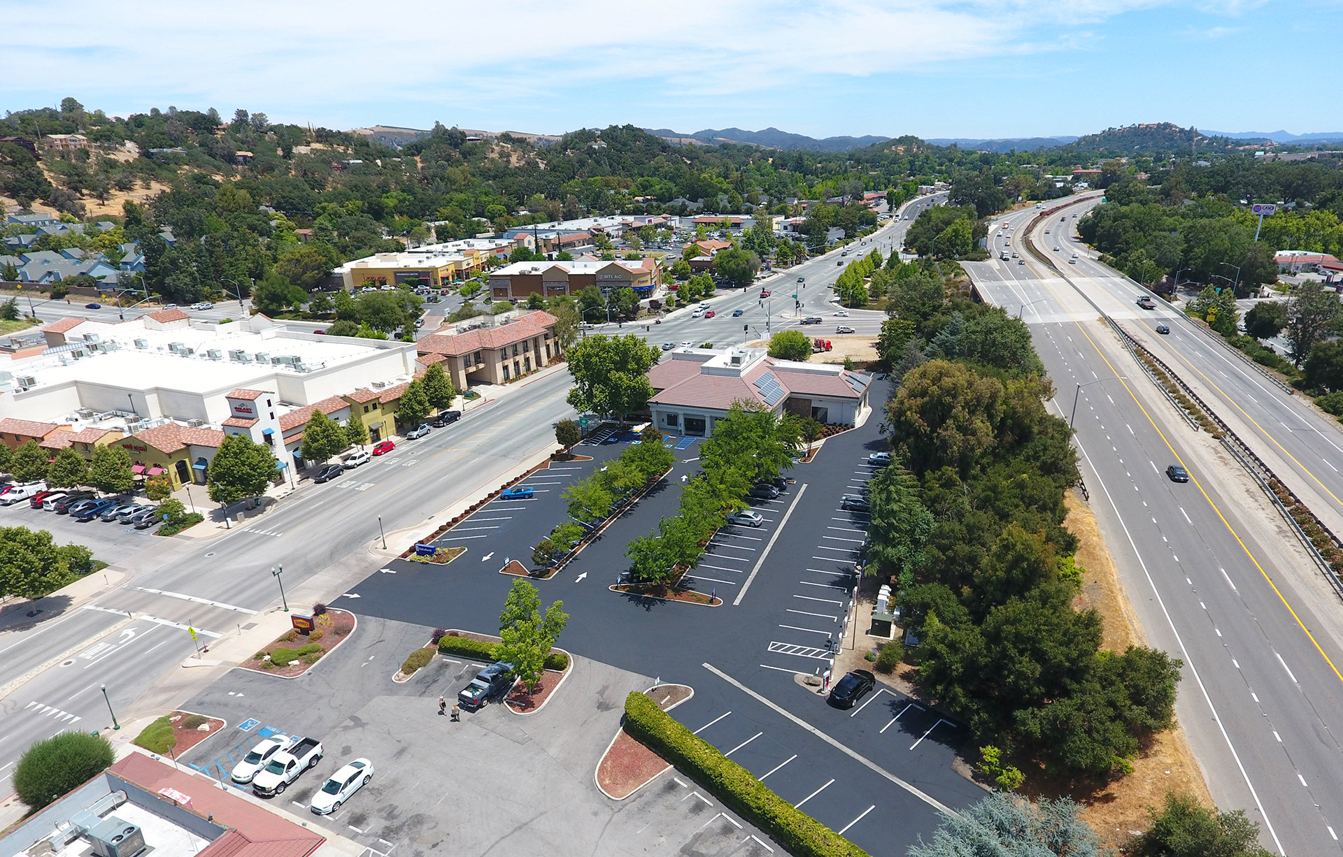 El Camino Real Rabobank | Ramsey Asphalt Construction