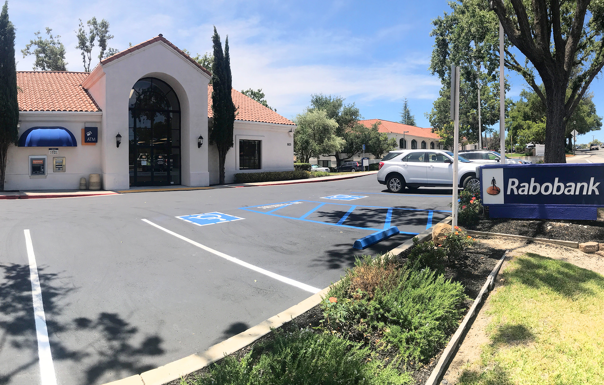 Las Tablas Rabobank Parking Lot | Ramsey Asphalt Construction