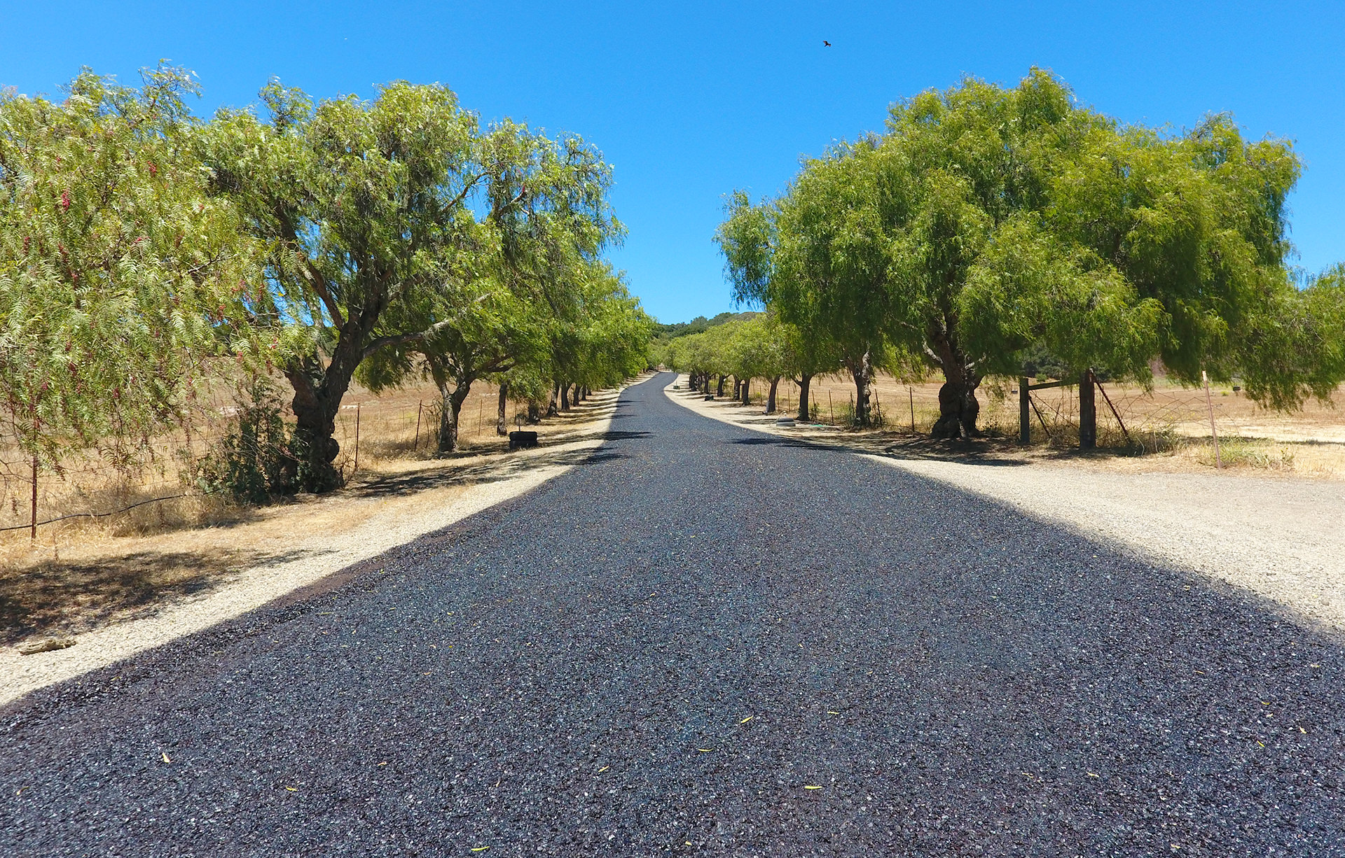 Private Estate Black Chip Seal Driveway | Ramsey Asphalt Construction