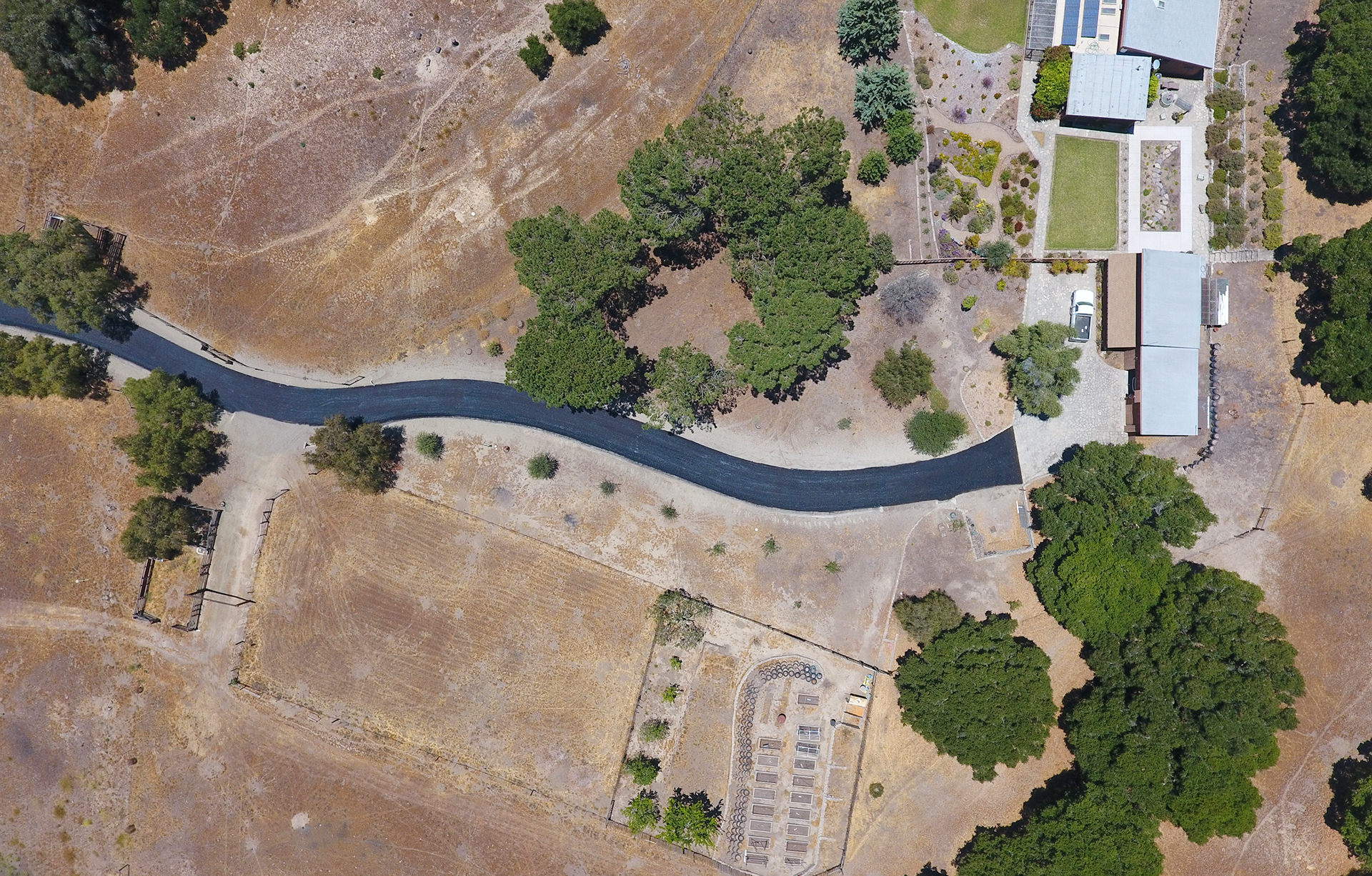 Private Estate Black Chip Seal Driveway | Ramsey Asphalt Construction