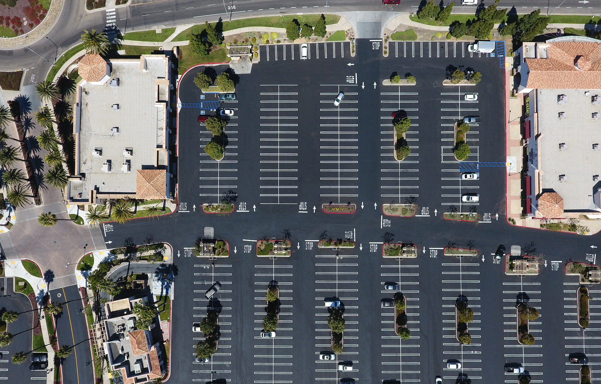 Home Depot Parking Lot | Ramsey Asphalt Construction