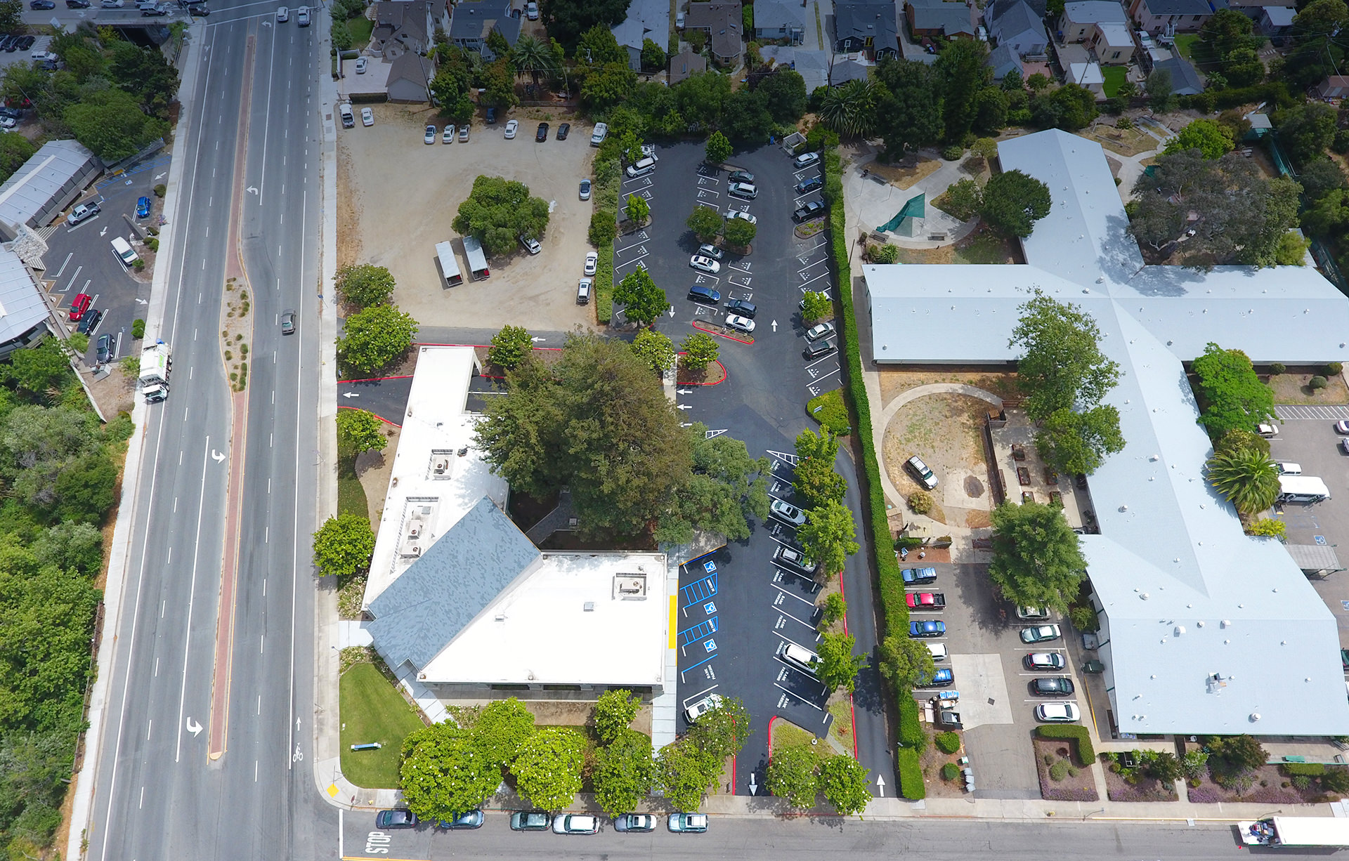 Santa Rosa Street Rabobank | Ramsey Asphalt Construction