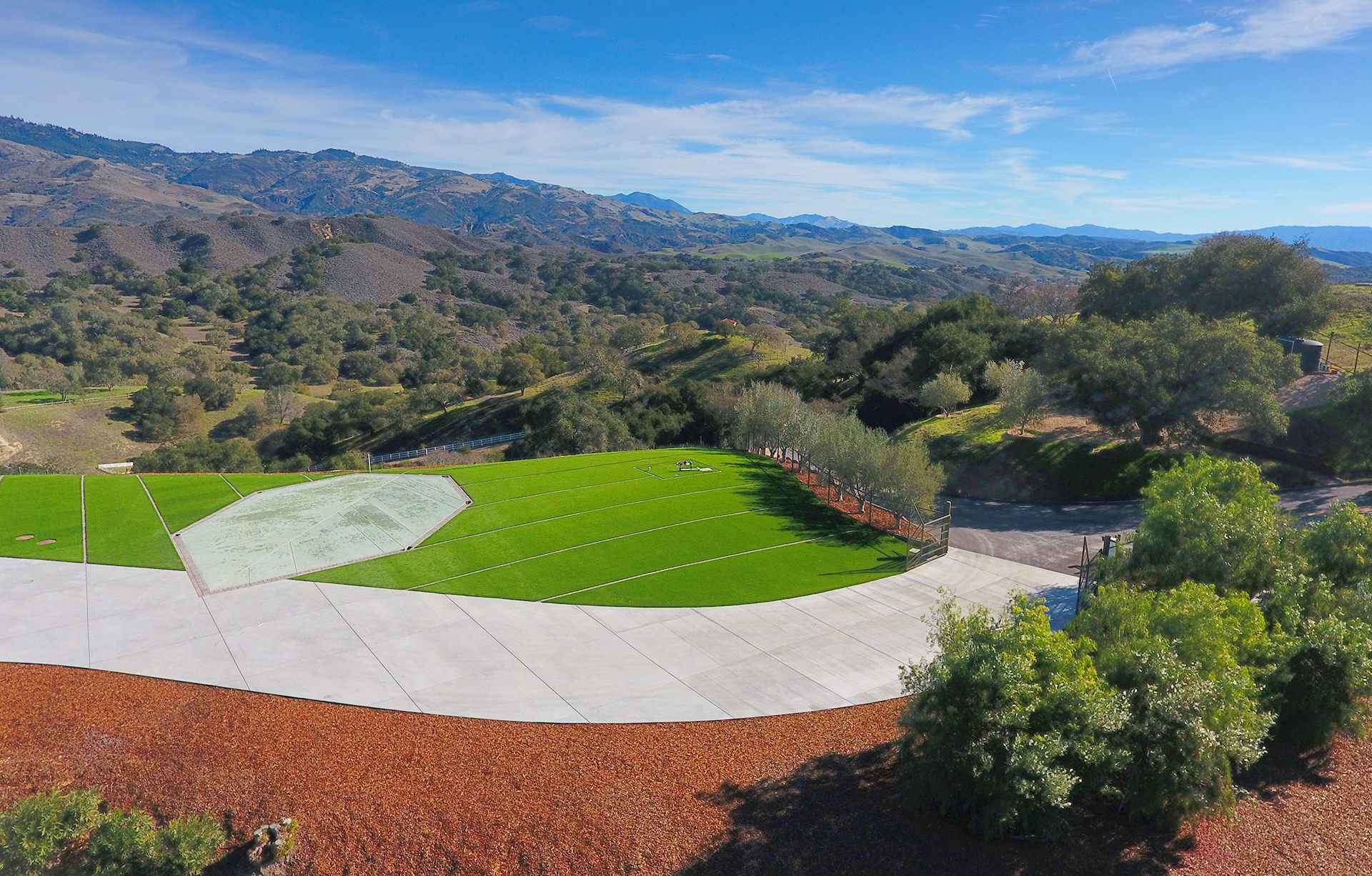 Santa Ynez Private Residence | Ramsey Asphalt Construction