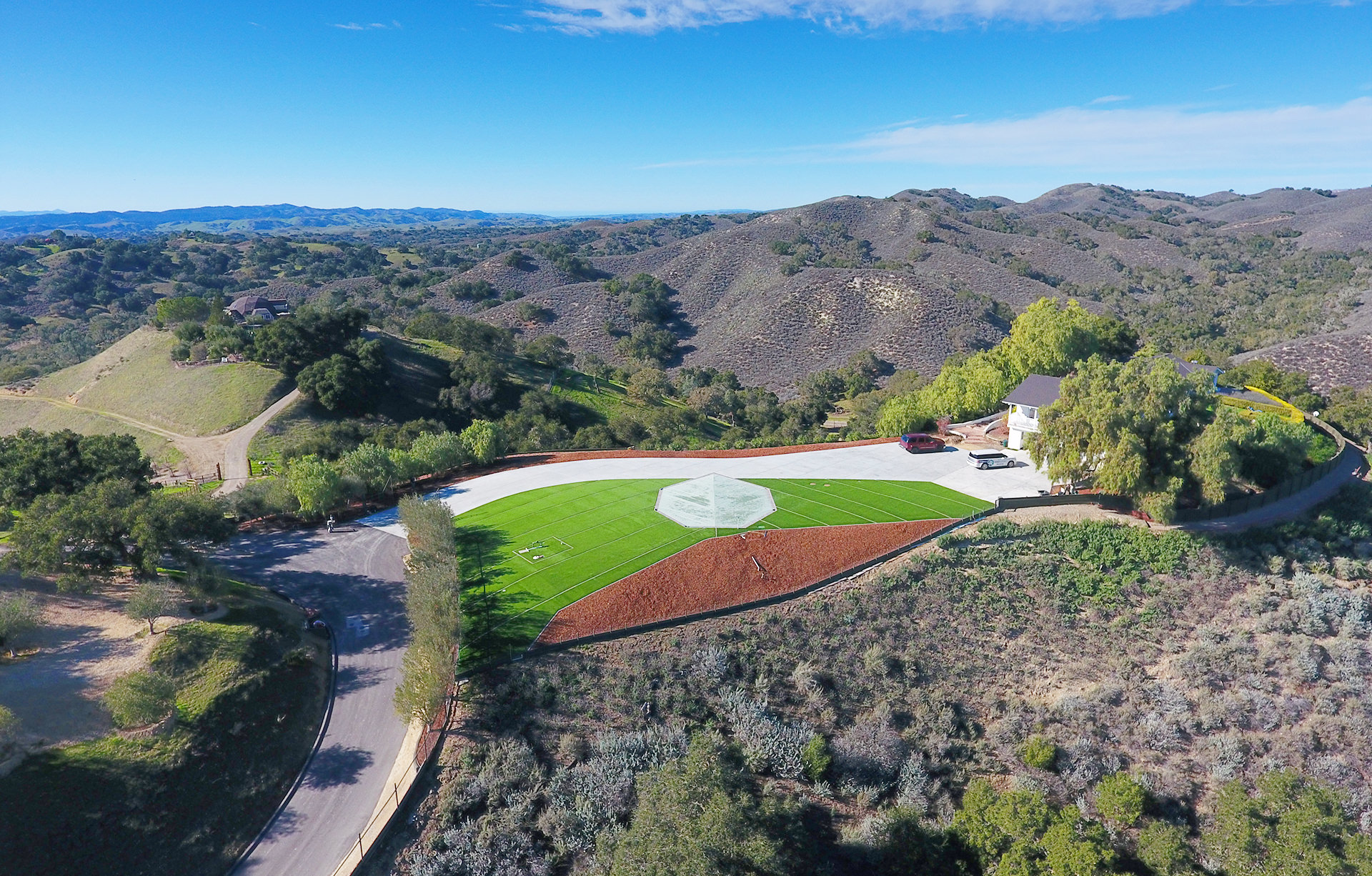 Santa Ynez Private Residence | Ramsey Asphalt Construction