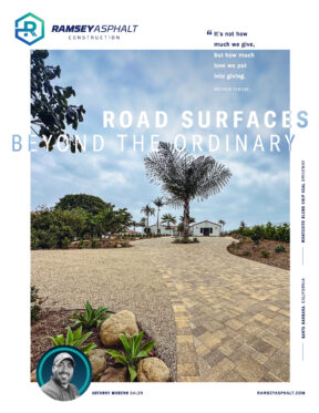 Santa Barbara Magazine | Ramsey Asphalt